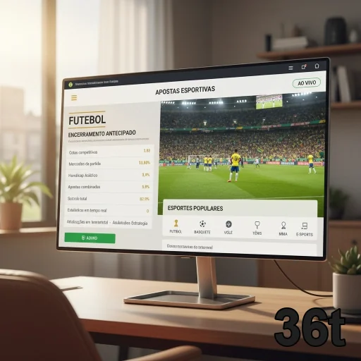 Ilustração de Explore as Apostas Esportivas com 36t e Odds Altas